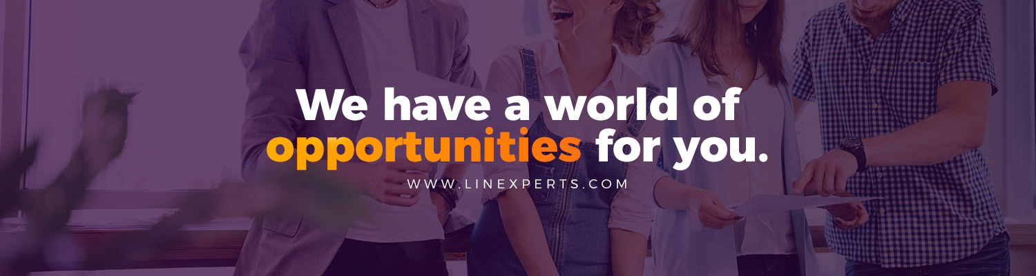 We have a world of opportunities linexperts